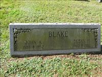 Blake, John A and Susan H